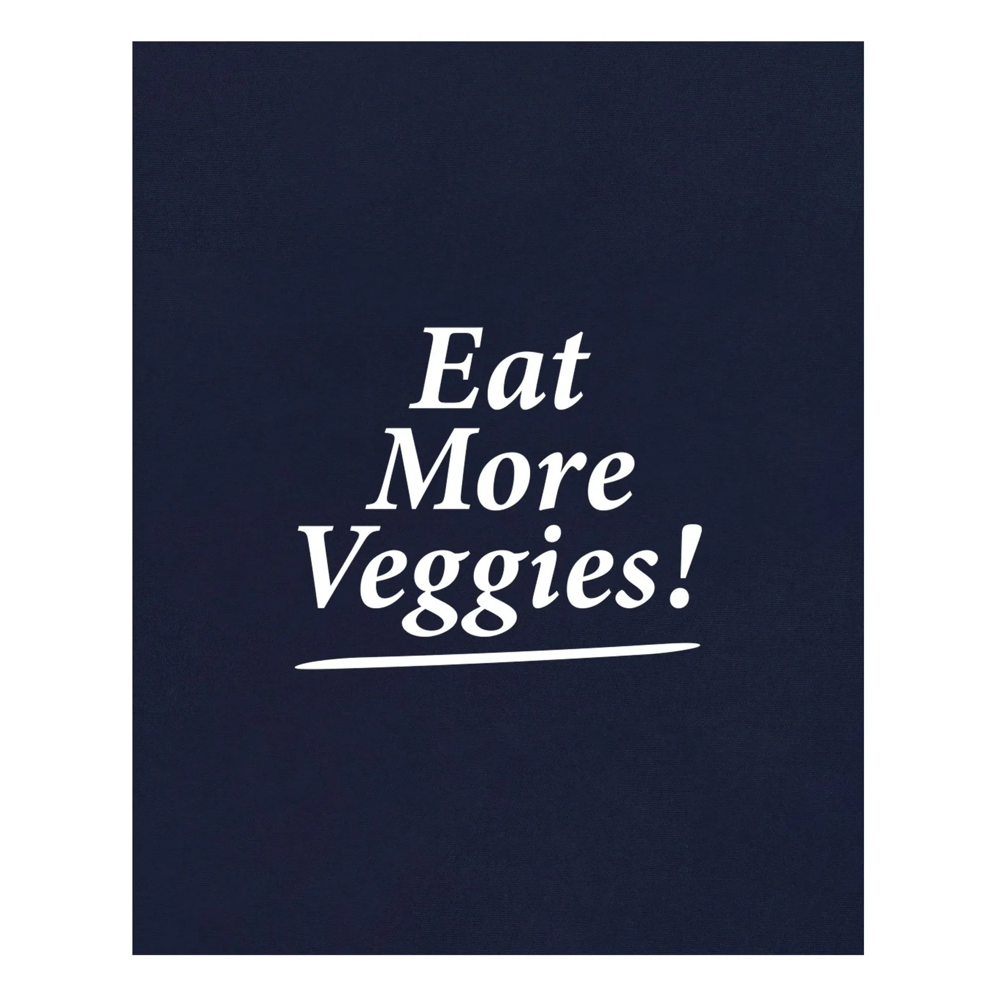 Sporty & Rich - Sweat Eat More Veggies | Lacivert