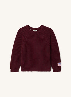 American Vintage - Cyrow Yün Örgü Kazak | Bordo
