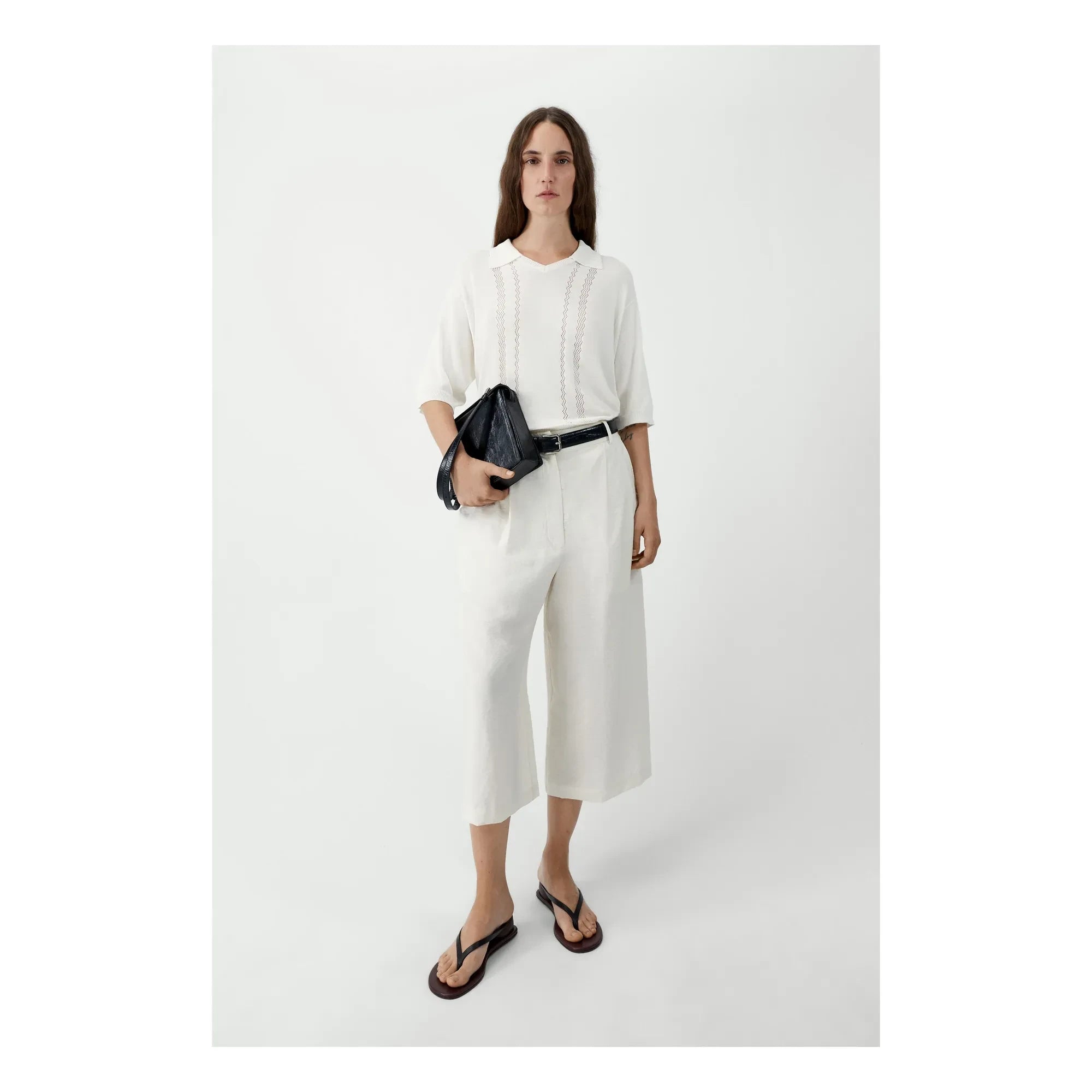 Cordera - Knit Polo | Beyaz