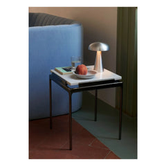 & Tradition - Sett LN11 Side Table, Luca Nichetto | White Marble