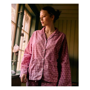 SISSEL EDELBO - Pijama nocturno de algodón orgánico | Rosa