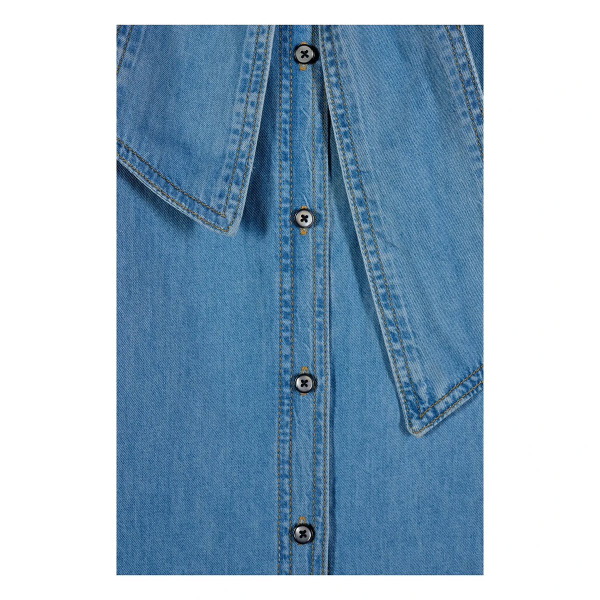 Maria de la Orden - Fairy Denim Bluz | Açık Mavi