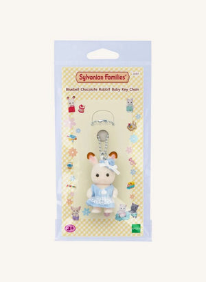 Sylvanian Families - Çikolatalı Bebek Tavşanı Anahtarlık - Mavi