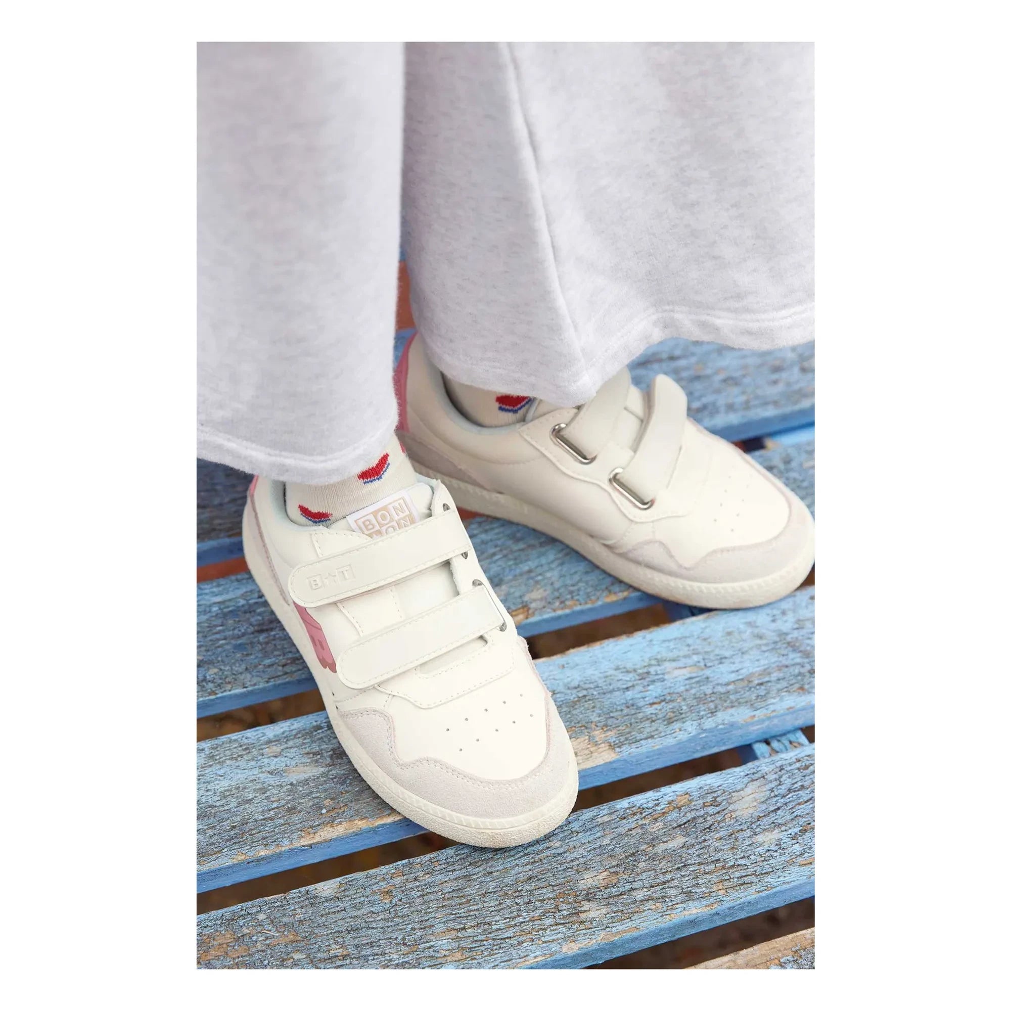 Bonton - Kix Easy Çizilme Sneakerları | Pembe