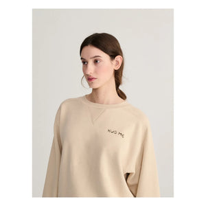 Bobo Choses - Hug Me organik pamuk sweatshirt | Bej