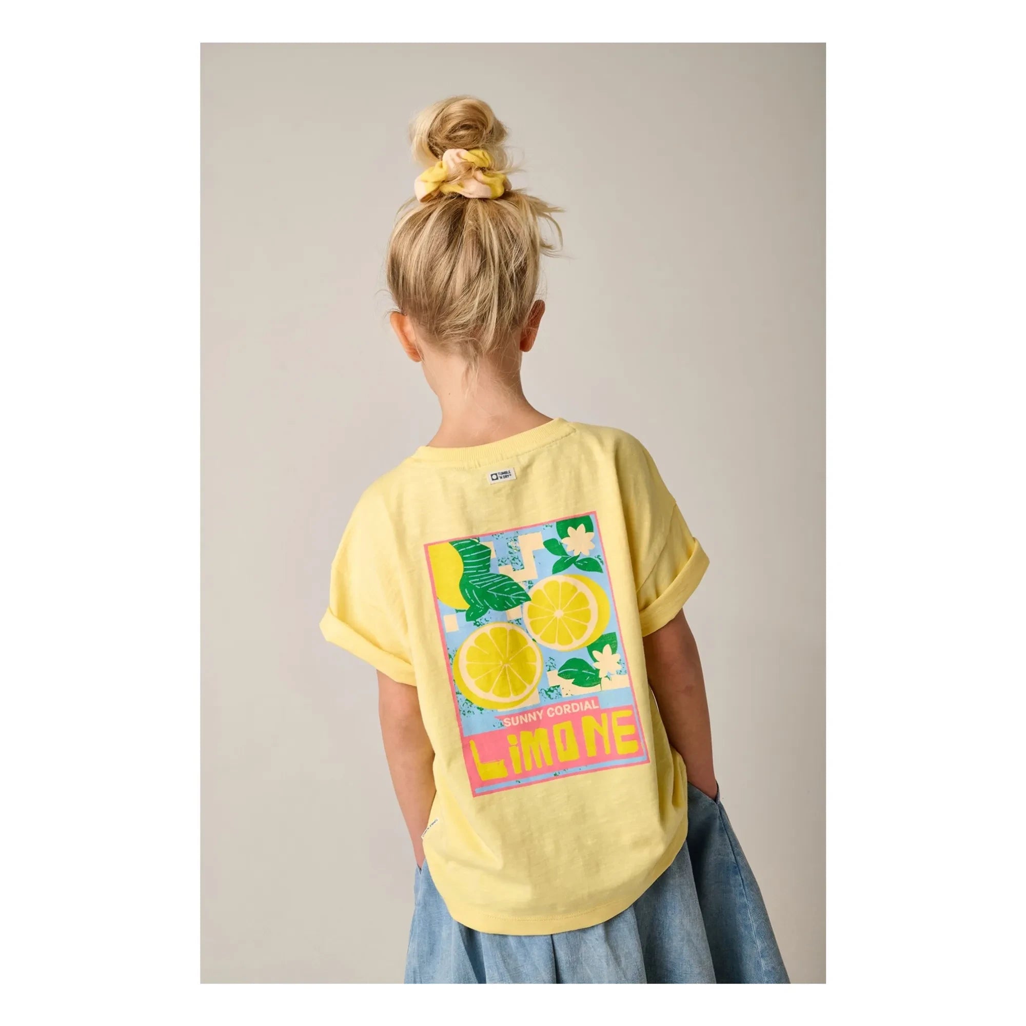 Tumble N'Dry - Oversize Tişört Lemons Can Organik Pamuk | Sarı