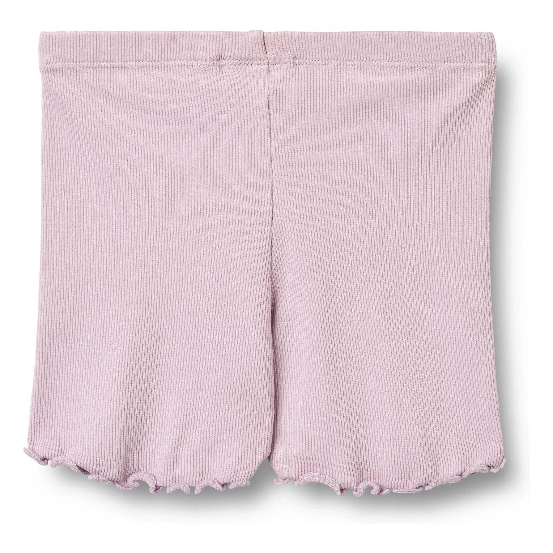 Wheat - Sine Rippstrick-Shorts aus Bio-Baumwolle | Lavendel
