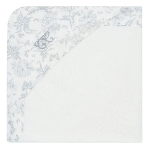Tartine et Chocolat - Toile de Jouy bebek bornozu | Gri