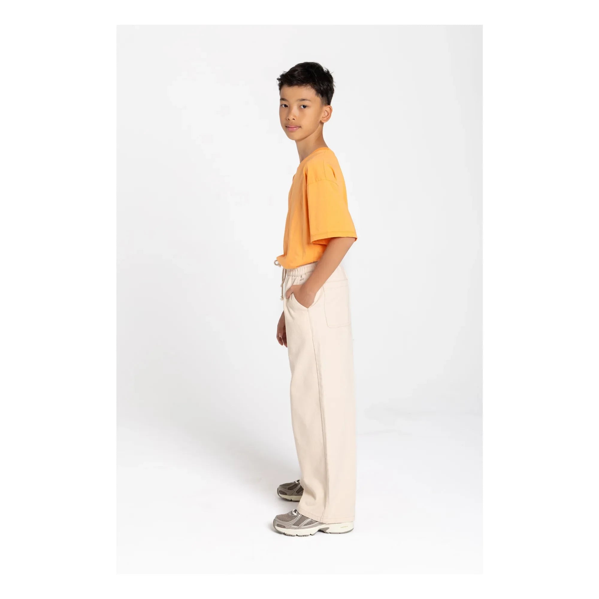 Smallable Kid - Burt Geniş Paça Pantolon | Krem