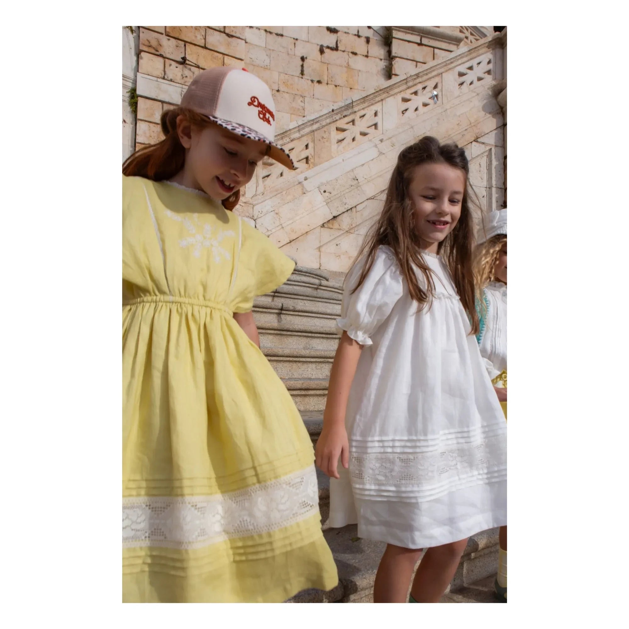 C'era Una Volta – Kaya-Kleid | Weiß