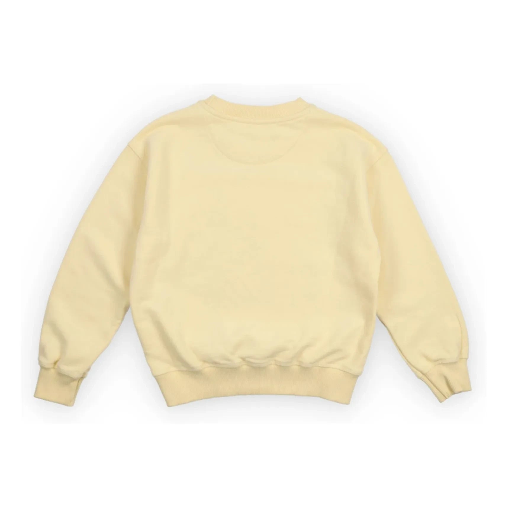 the new society - TNS Logolu sweatshirt | Soluk sarı