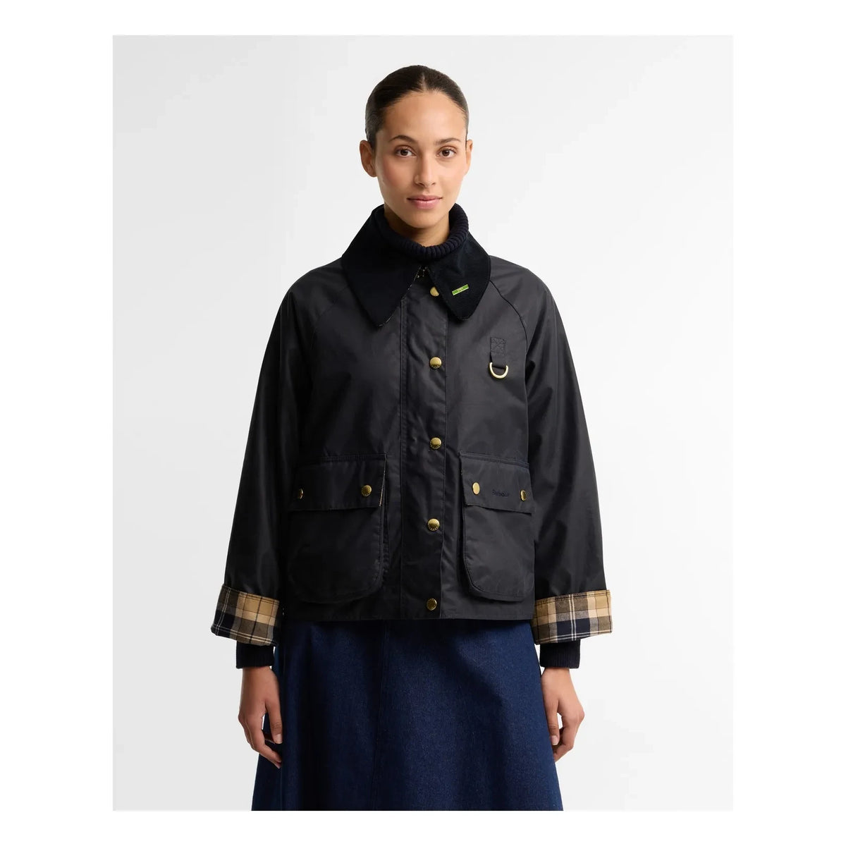 Barbour - Icons Modern Spey Pamuklu Yağmurluk | Lacivert