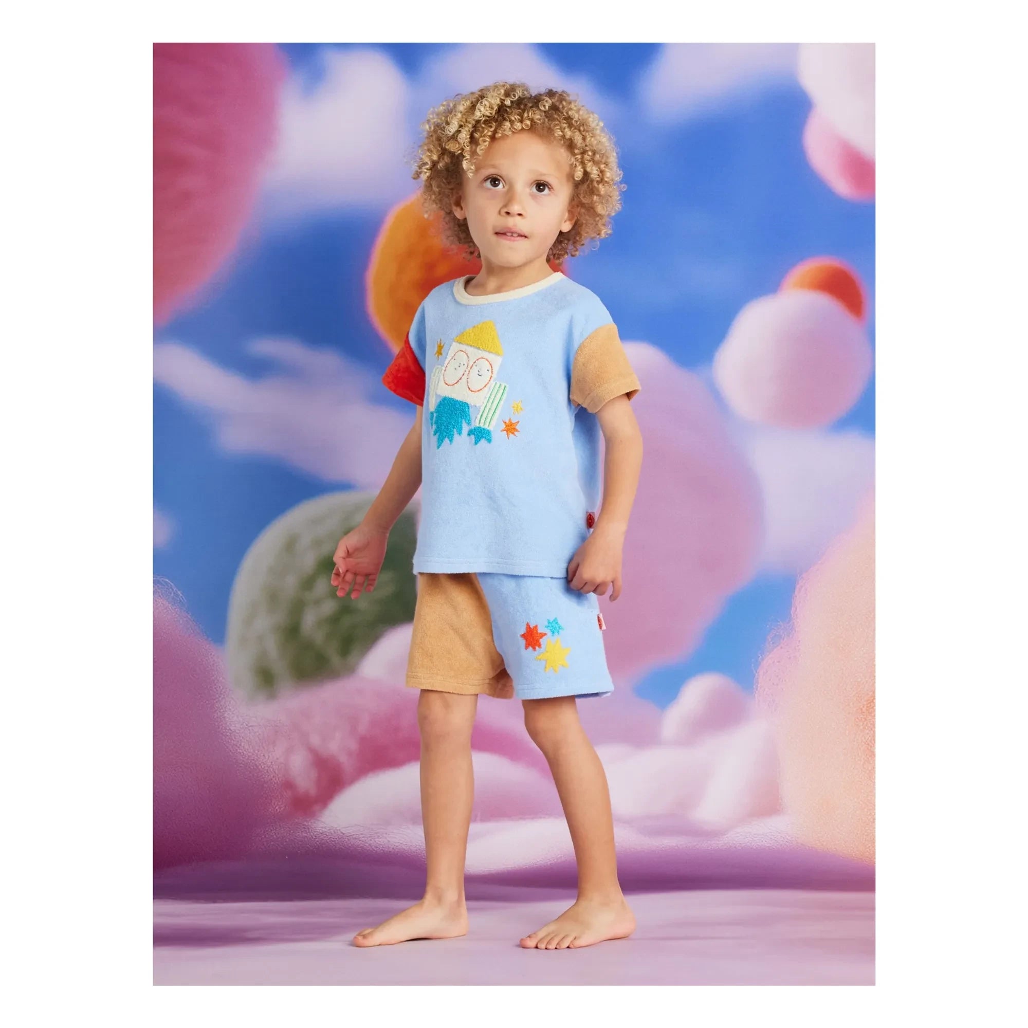 Halcyon Nights - Rocket Sponge T-Shirt | Azul claro