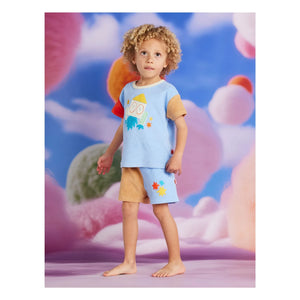 Halcyon Nights - Rocket Sponge T-Shirt | Azul claro