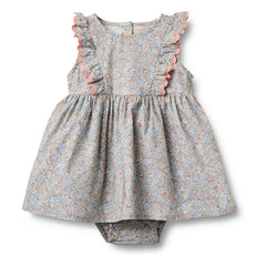 Wheat - Bedrucktes Paspelkleid Safia | Hellblau