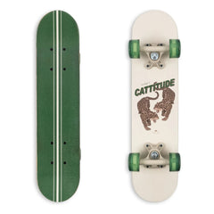 Konges Sløjd - Skateboard Cattitude | Yeşil