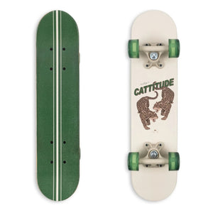 Konges Sløjd - Skateboard Cattitude | Yeşil