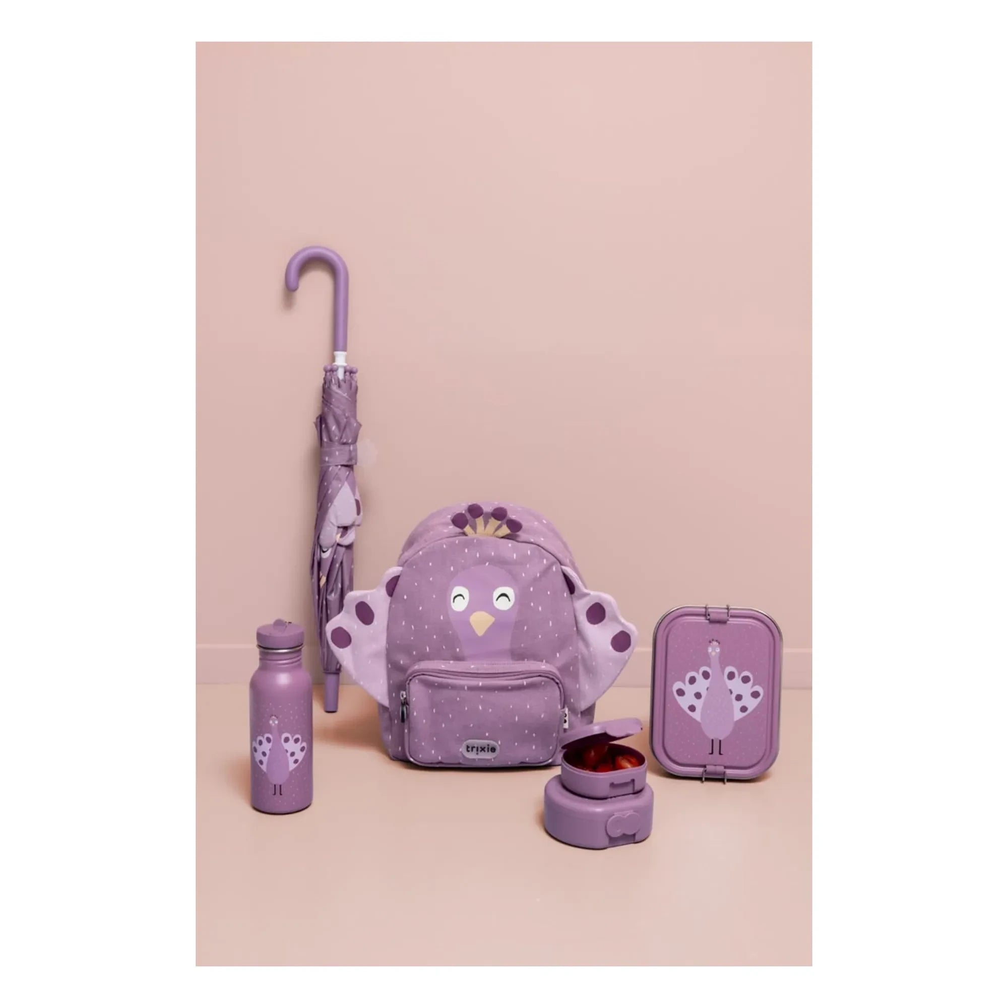 Trixie - Mrs. Peacock Backpack | Purple