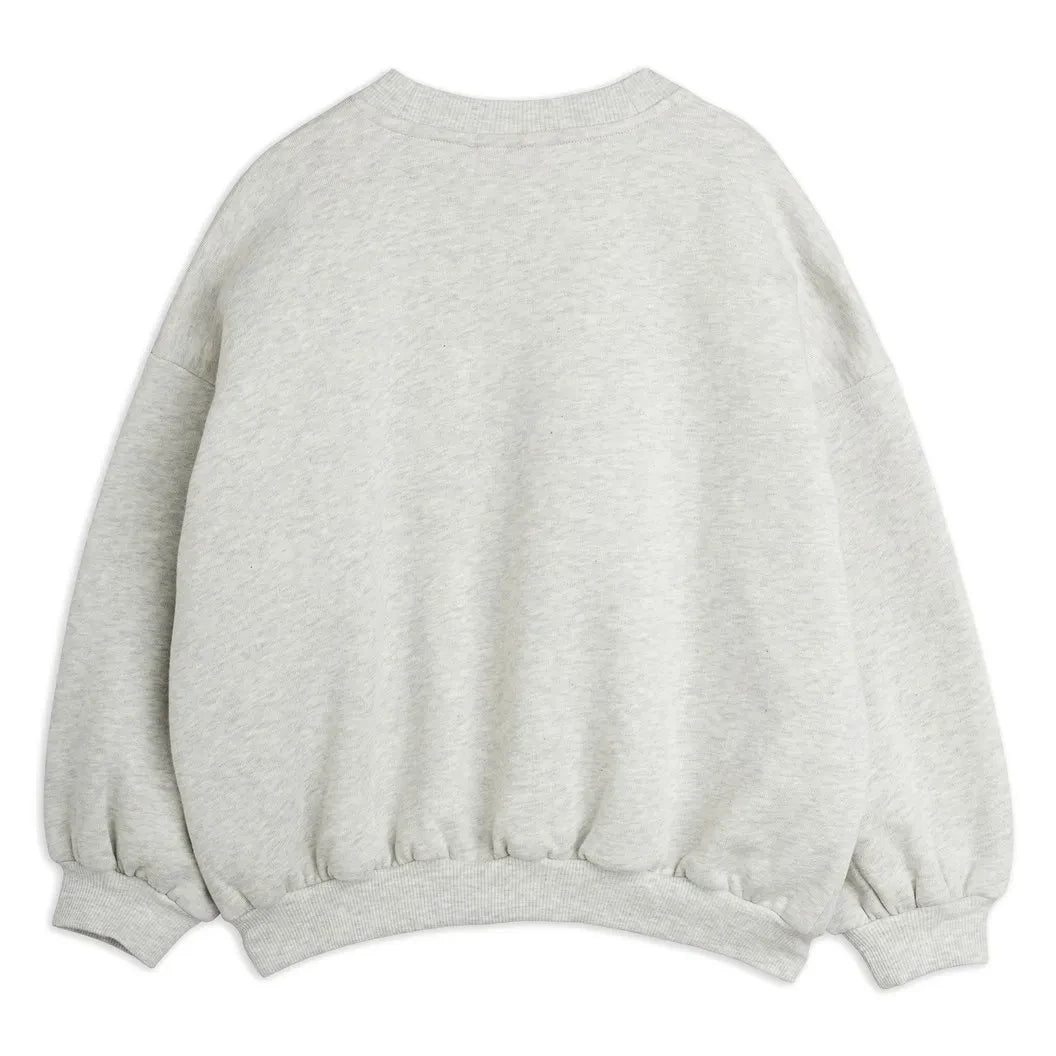 Mini Rodini - قطن عضوي Mouse Sweat | Heather Grey