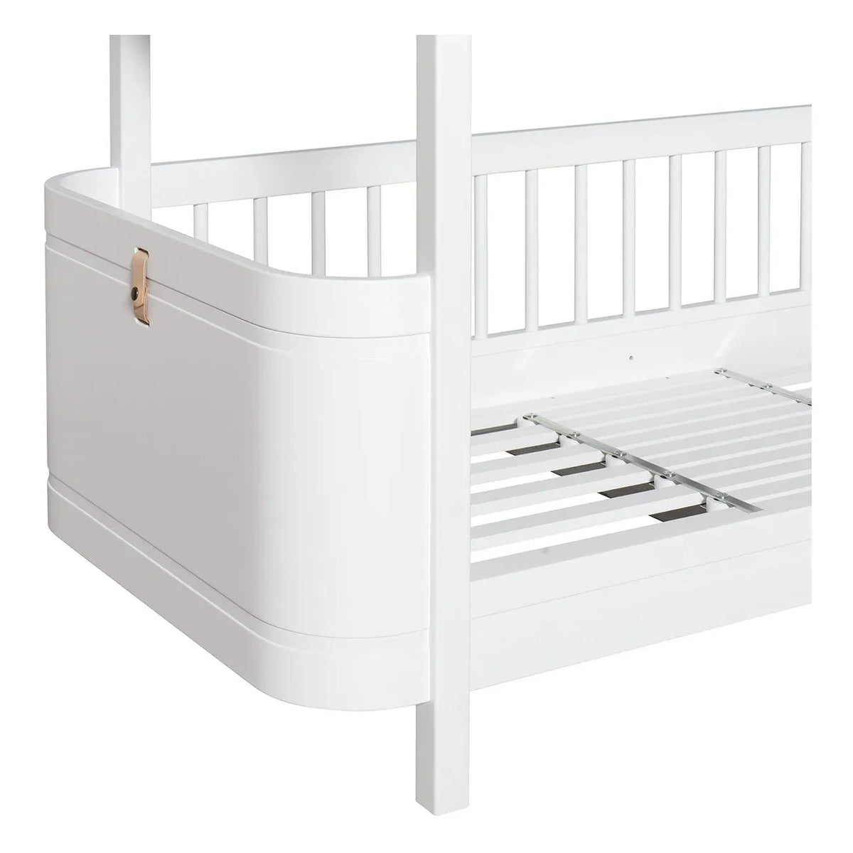 Oliver Furniture - Mini+ Alçak Ranza Yatağı | Beyaz