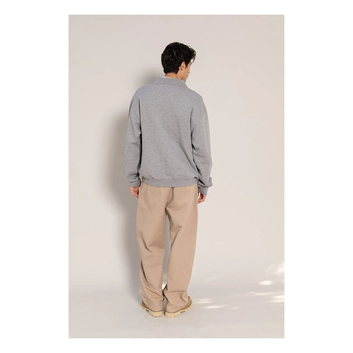 Smallable Hombre - Sudadera de cuello redondo Bob | Gris brezo