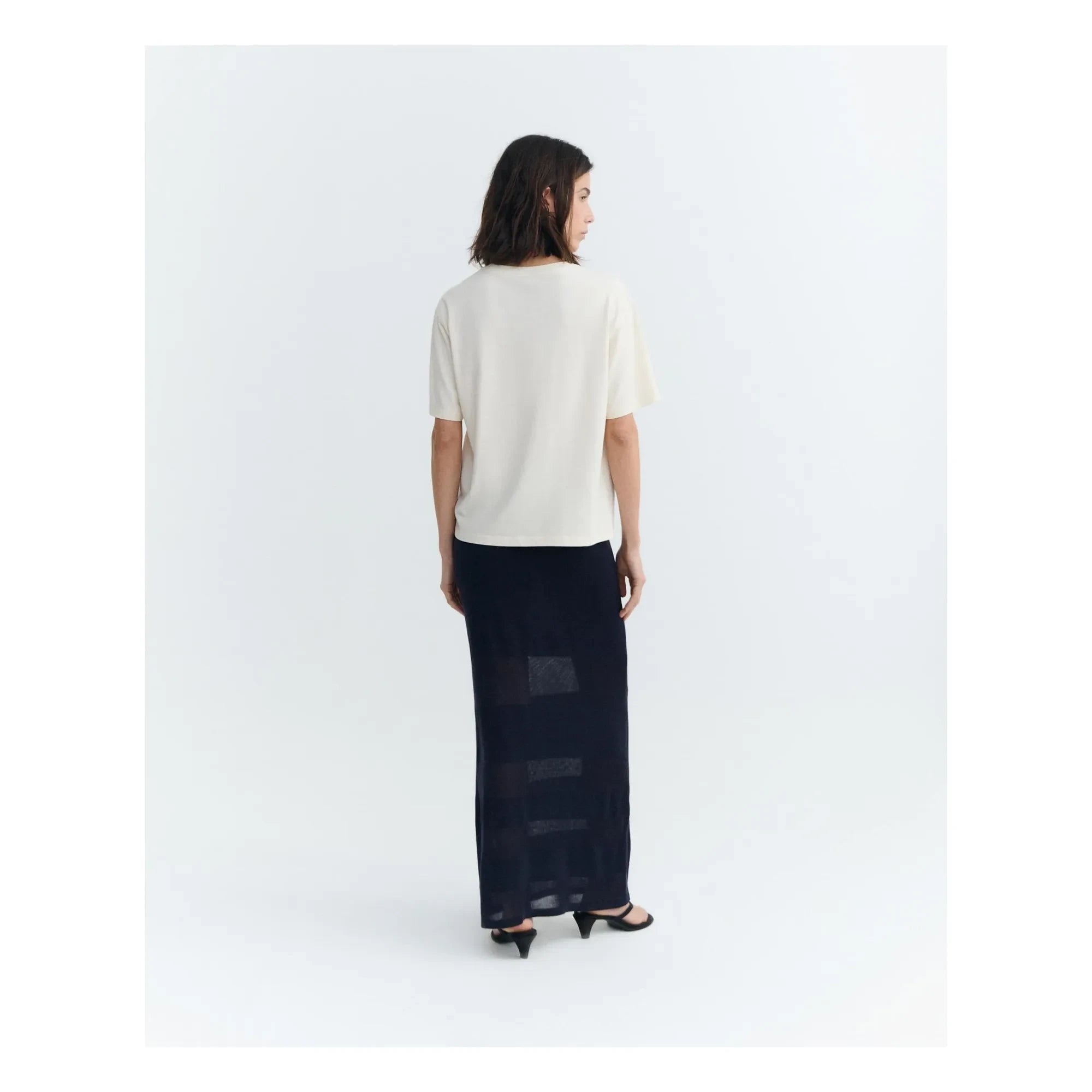 Thinking Mu - Lucia Bio-Baumwoll-T-Shirt | Ecru
