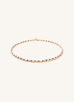 Camille Colette Studio - Collar Auri Lapis Lazuli | Azul