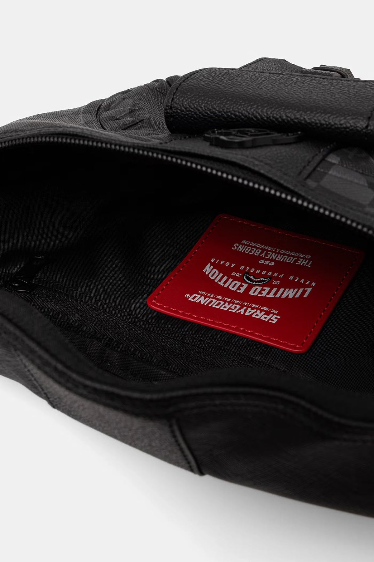 Sprayground - Siyah Bel Çantası 910B9055NSZ