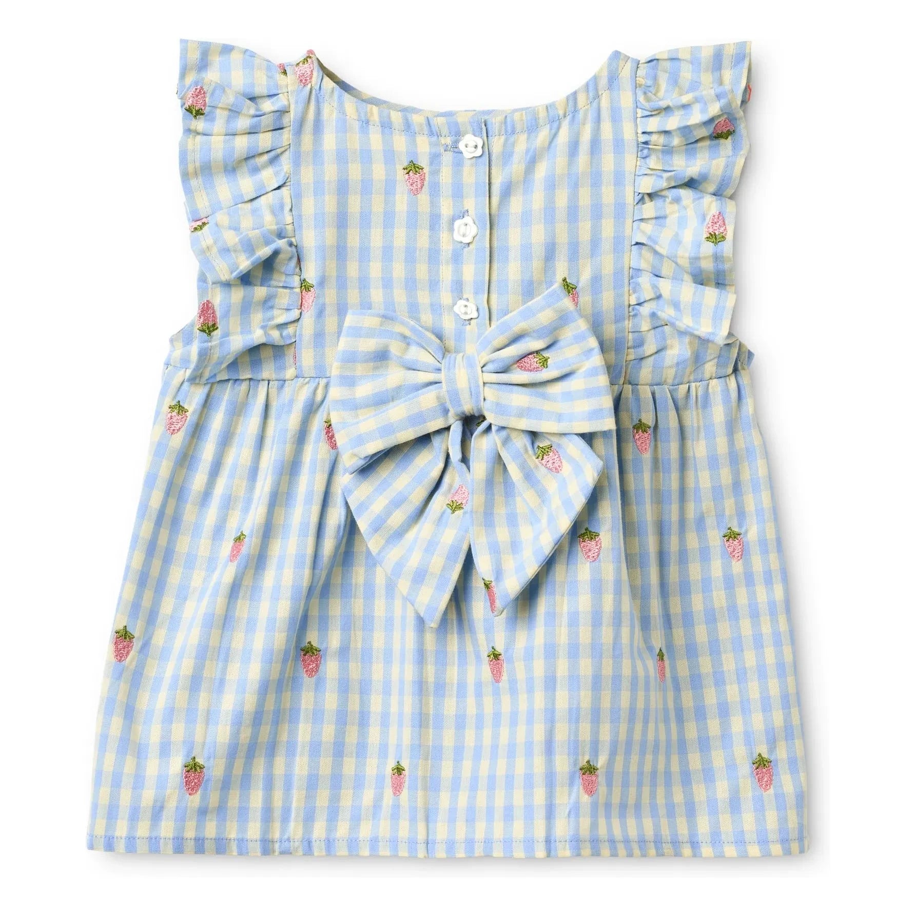 Flöss - Millie Vichy Oberteil und Shorts Set | Hellblau