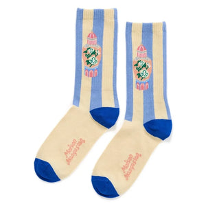 Maison Mangostan - Calcetines de porcelana | Beige