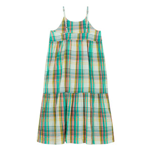 Hundred Pieces - Dress Sanda Kareli | Şeftali