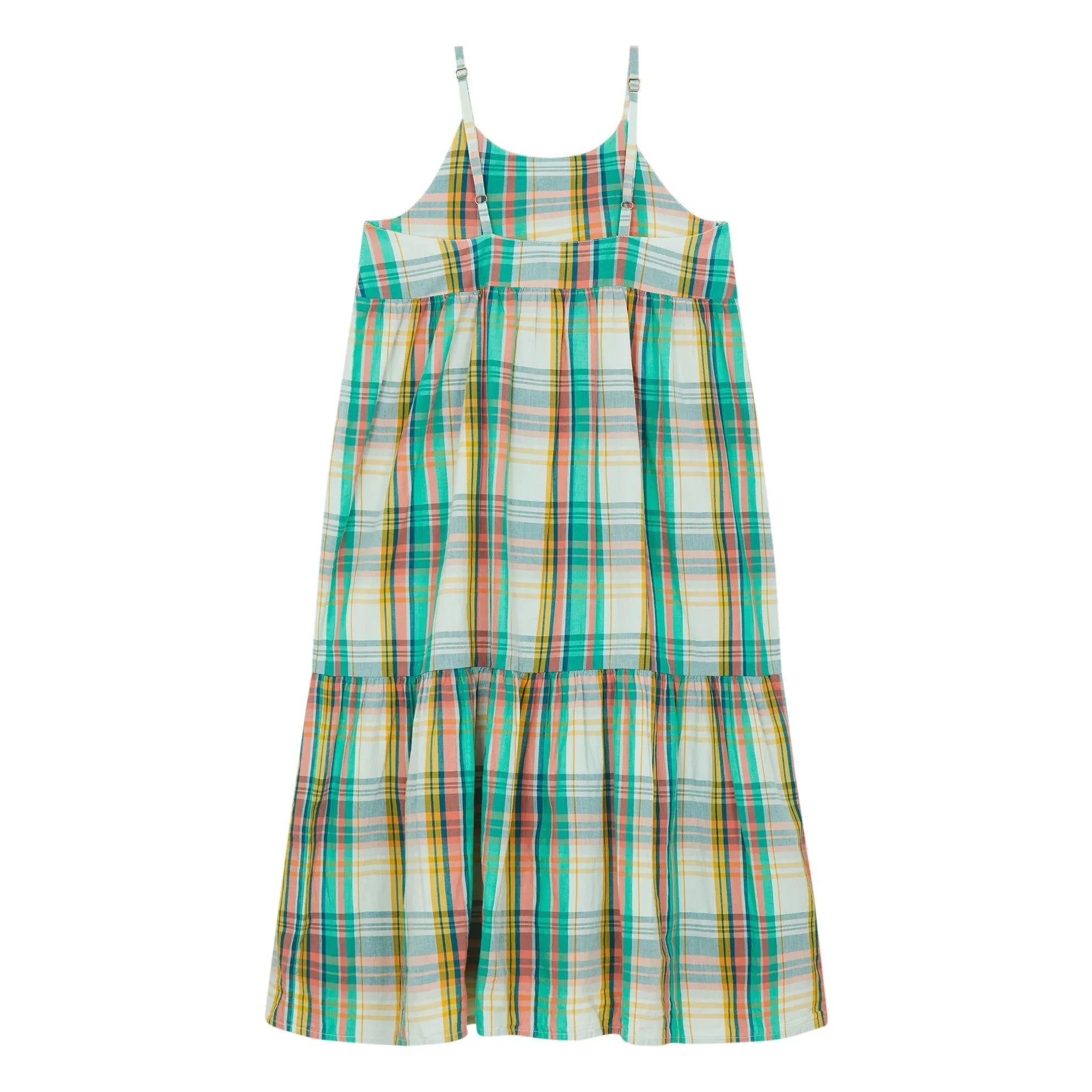 Hundred Pieces - Dress Sanda Kareli | Şeftali