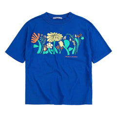 Bobo Choses - Herbalist Bio-Baumwoll-T-Shirt | Königsblau