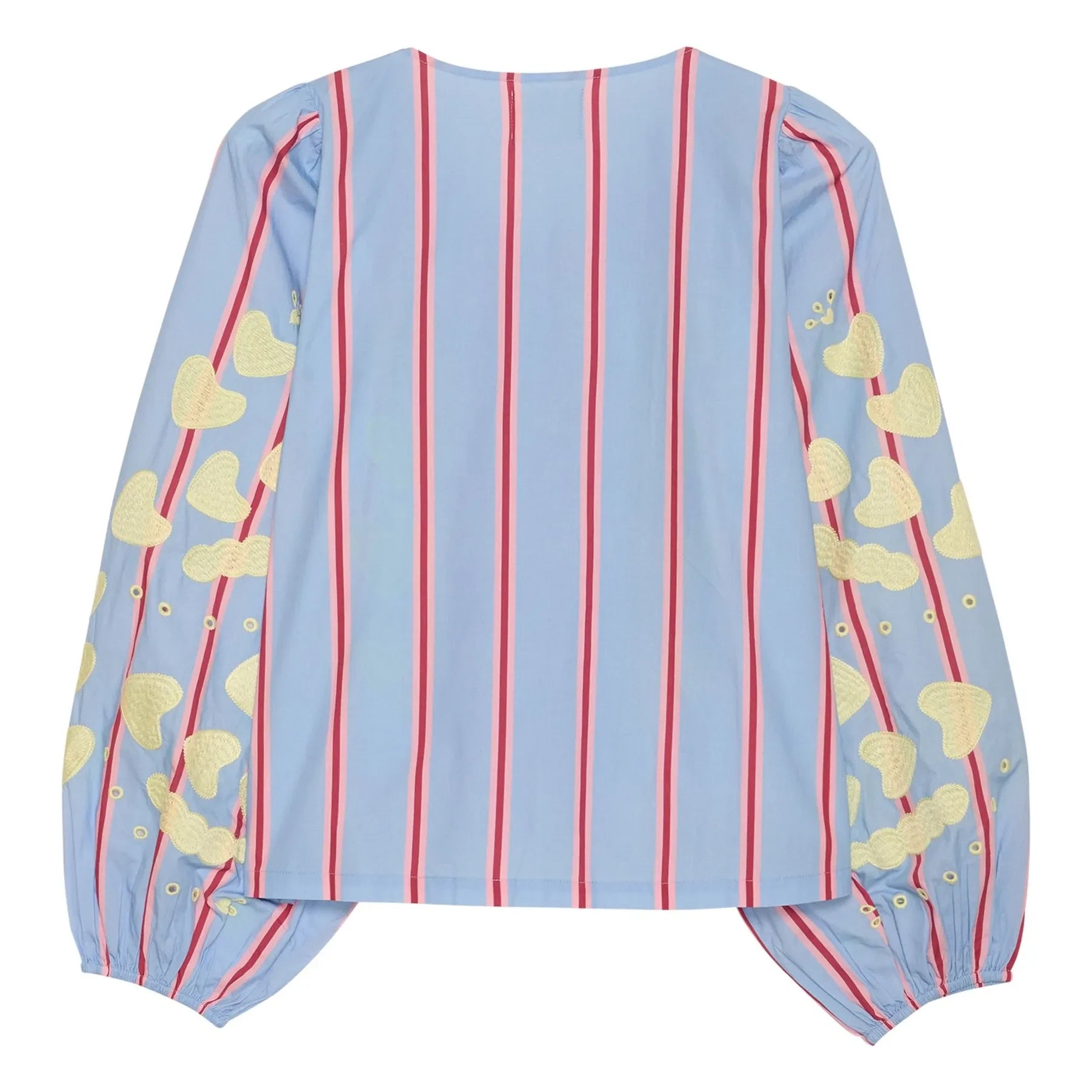 SISSEL EDELBO - Elisabeth Bluse aus Bio-Baumwolle | Blau