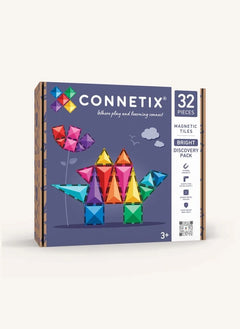 Connetix - Discovery Pack - 32 Pieces | Pastel