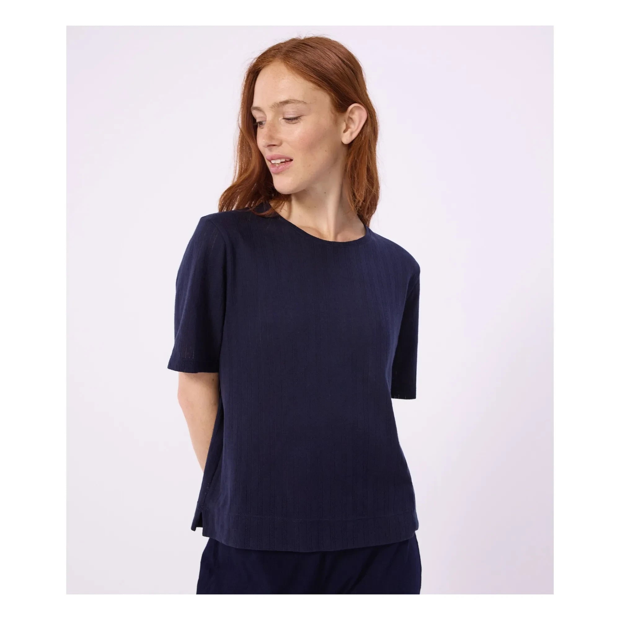 Petit Bateau - Lacivert sıvı pijama