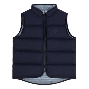Petit Bateau - Tacaire Ärmellose Jacke | Marineblau