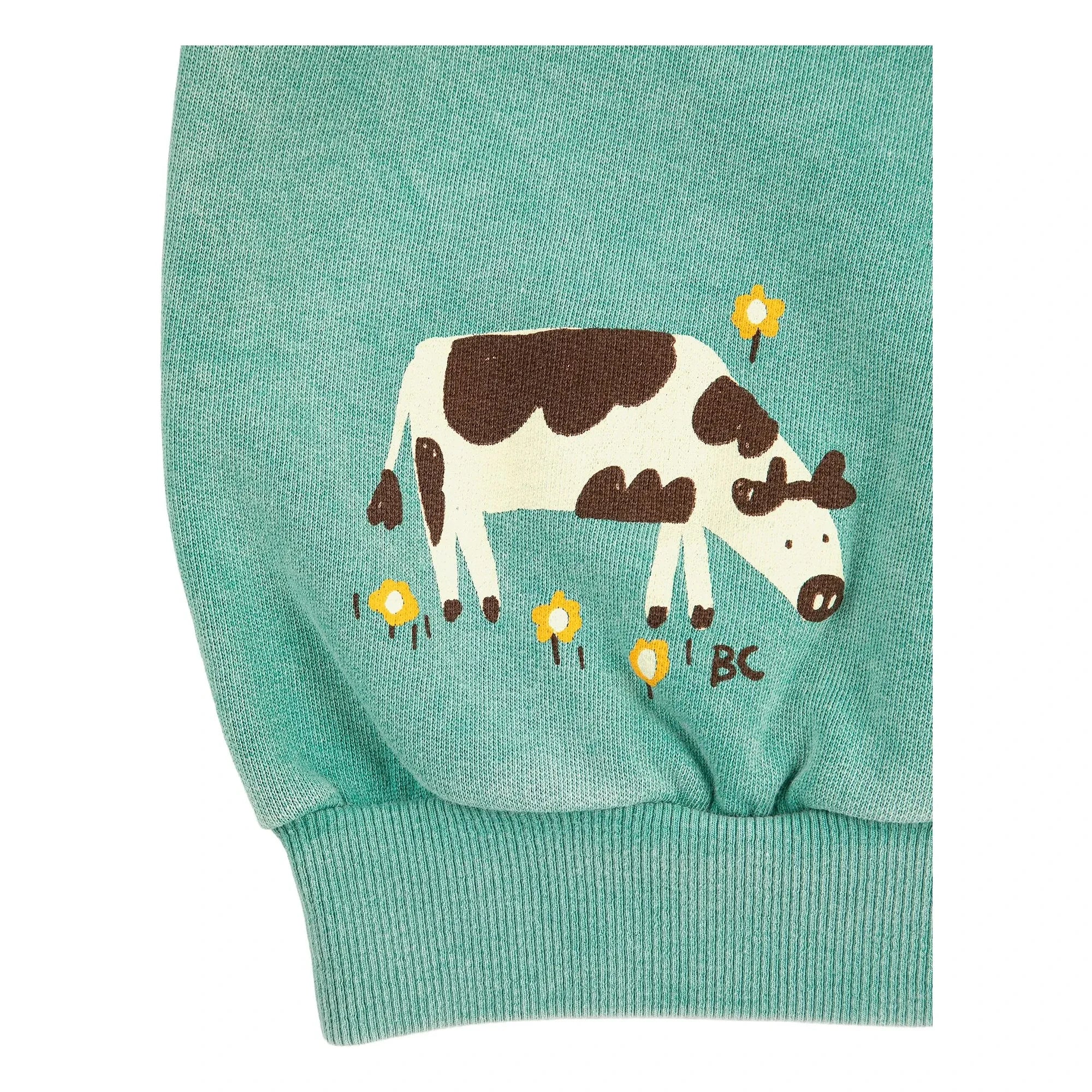 Bobo Choses - Sweat Farm Organik Pamuk | Yeşil