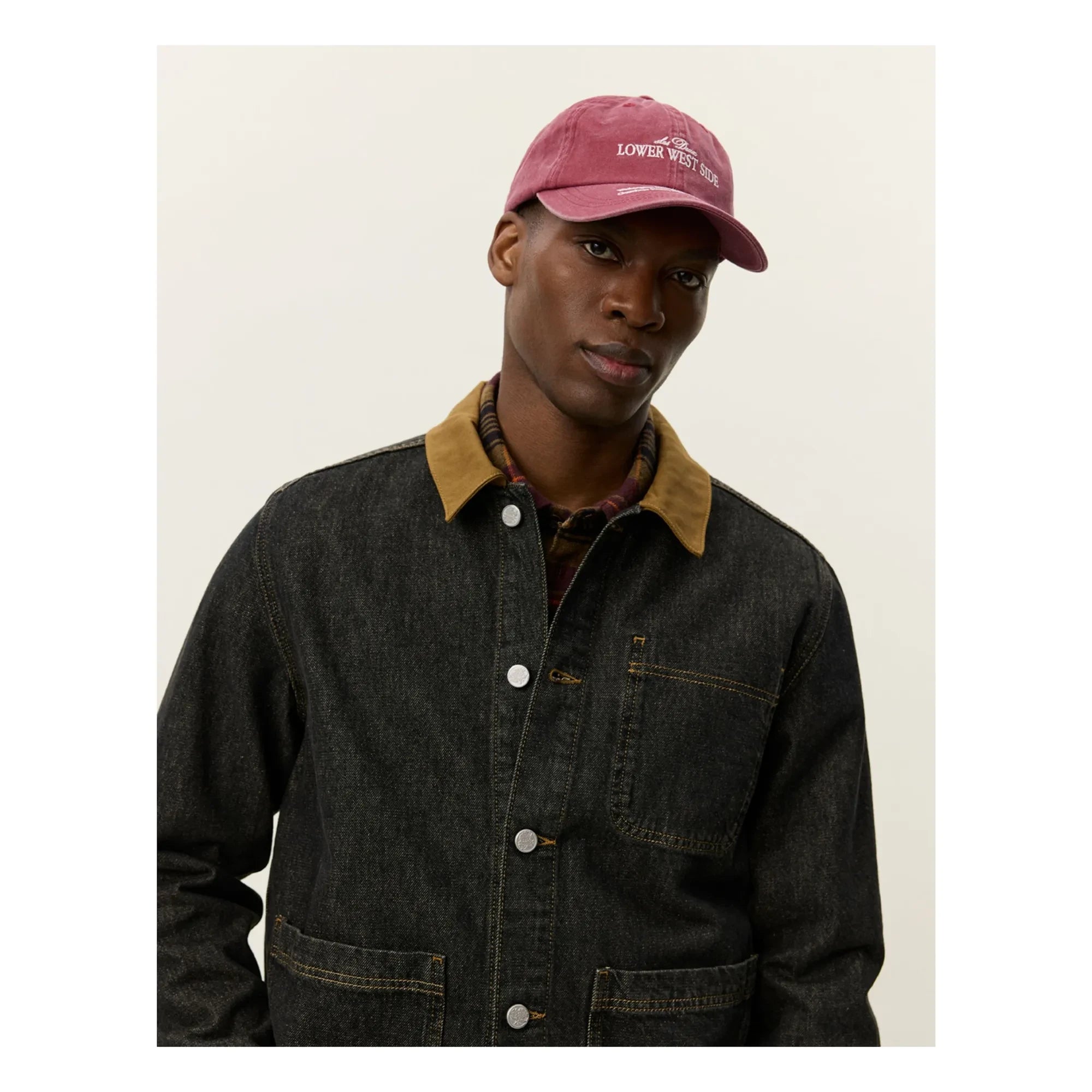 Les Deux - Layton Denim Overshirt | Schwarz