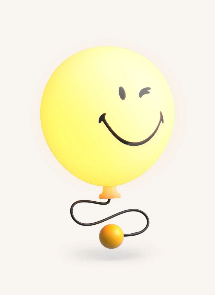 MOB - Bubbly Duvar Apliği - MOB x Smiley World | Sarı