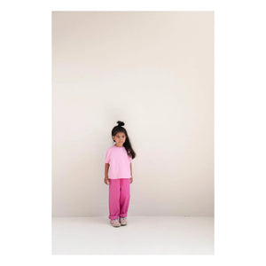 Jenest - Livia organik pamuklu T-shirt | Pembe