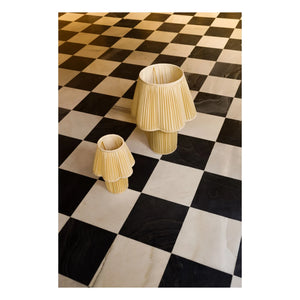 Doing Goods - Myra Seiden-Tischlampe | Blassgelb