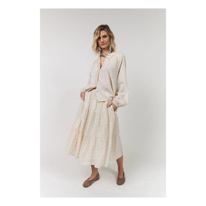 Lollys Laundry - Hailey Baumwollbluse | Creme