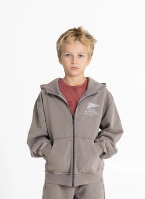 Finger in the Nose - Harlan Run Club Organic Cotton Sweatshirt | Gray