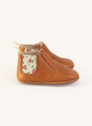 Lazare - Oscar Flowers Slippers | Camel