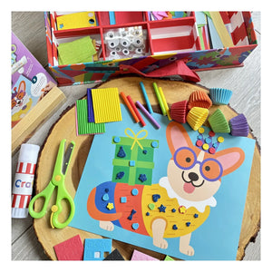 My Creative Box - Kit de collage creativo - Carnaval de animales