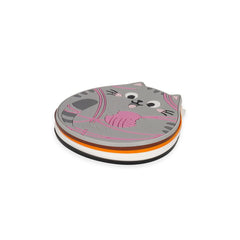 Legami - Altı Bardak Altlığı Seti - Coaster Club - Kedi