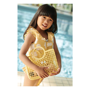 Liewood - Dove yüzme yeleği | Flower/Lemon sarı