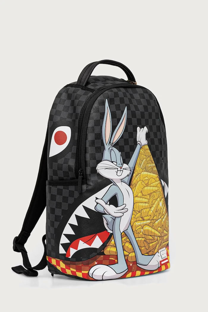 Sprayground - Looney Tunes Carrot Pattern Black Backpack 910B9177NSZ