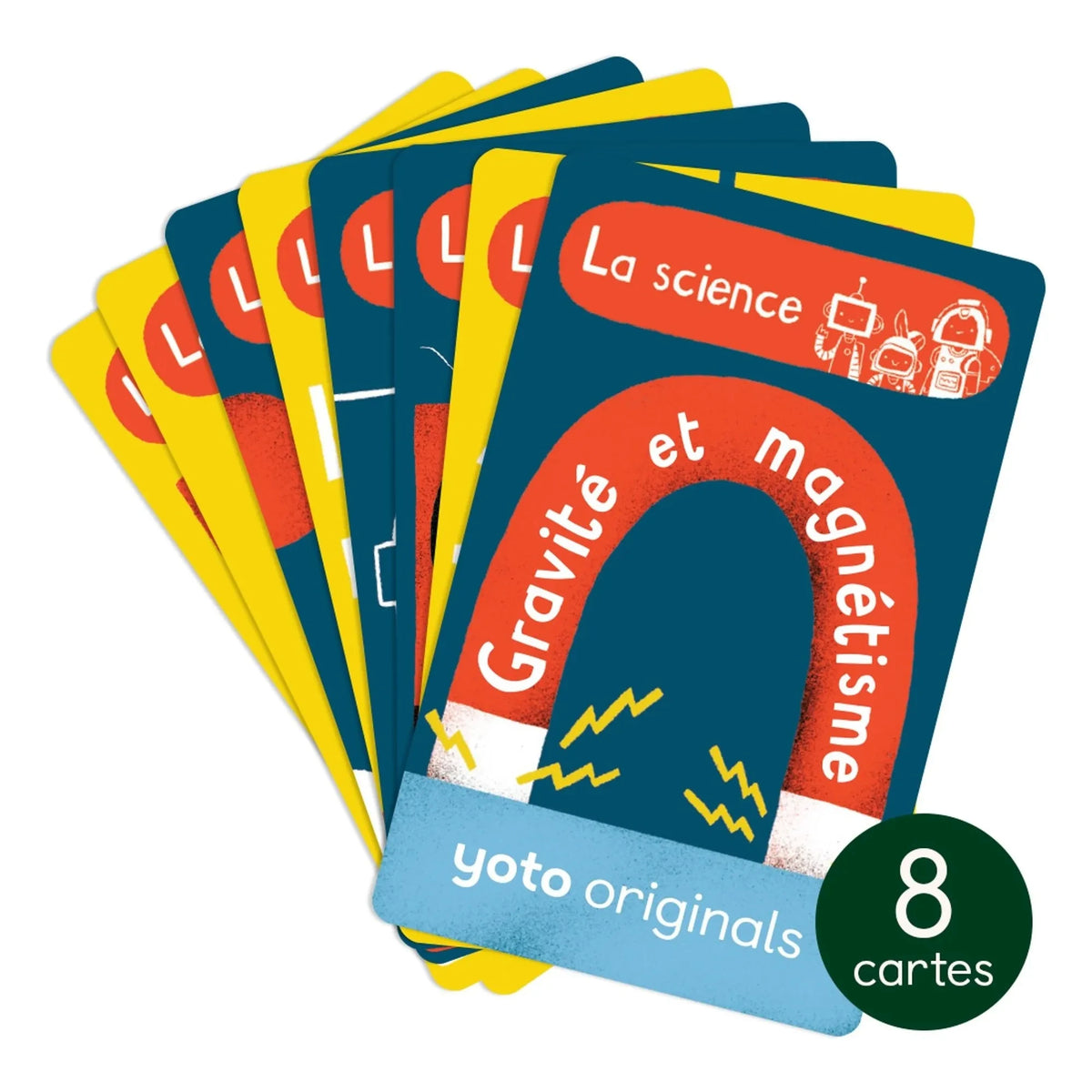 Yoto Player - BrainBots: Tarjetas de Ciencia - Paquete de 8